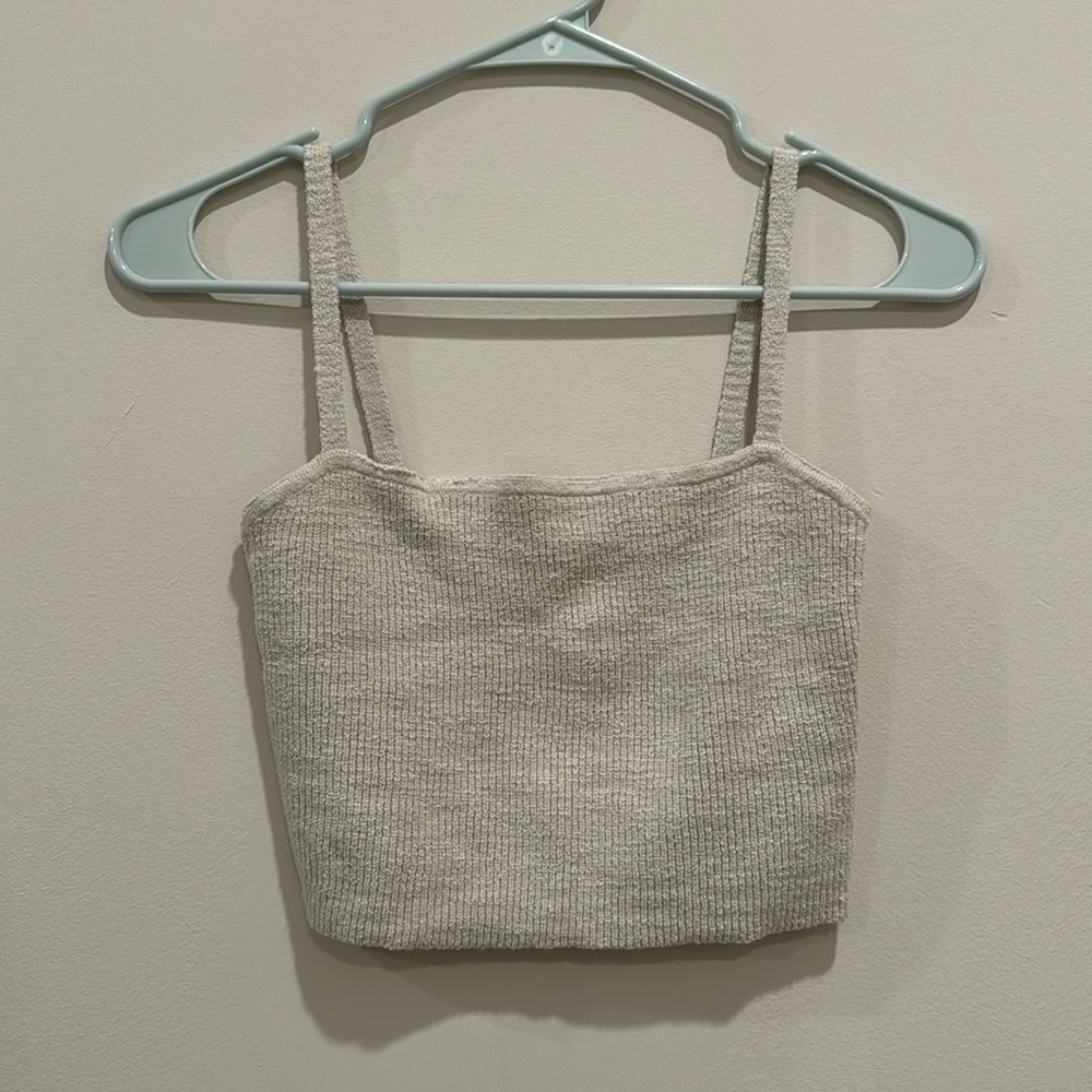 Madewell Cropped Knit Tank
